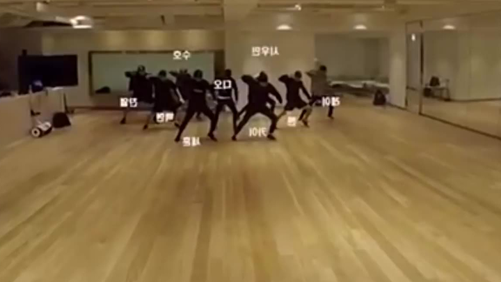 [EXO] Phòng tập 'Lucky One' | Một vũ đạo mà họ ghét lúc đó hahahahaha (phiên bản bị rò rỉ)