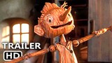 PINOCCHIO Trailer (2022) Guillermo Del Toro, Stop-Motion Animated Movie