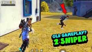 2 Sniper Over Power Gameplay of Ajjubhai and Amitbhai - Old Funny Gameplay?  Free Fire Highlights