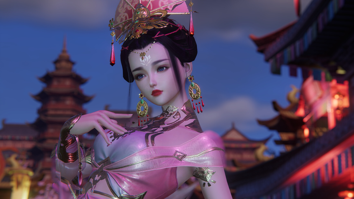 【Sword Net 3/Xiuqin】Drunken || Boundless Beauty of Wind and Moon || A Dance That Captivates the City