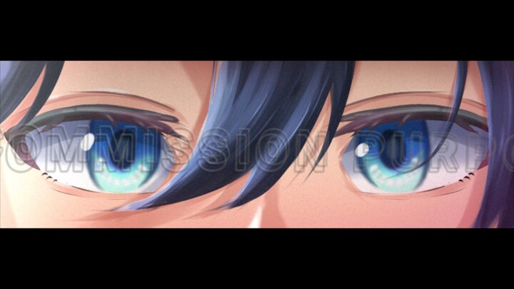 EYE CLOSE-UP 10K COMMISSION SAMPLE