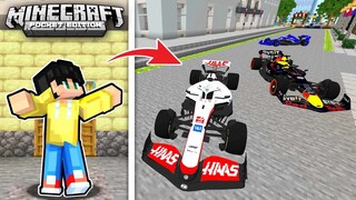 Super Bagong FORMULA 1 RACING CAR sa UWU CITY sa Minecraft PE