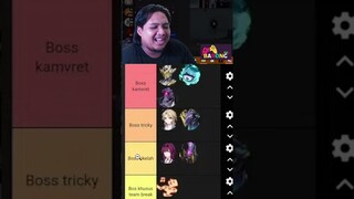 Tier List Boss Honkai Star Rail?? 😂 | Honkai Star Rail #honkaistarrail #firefly
