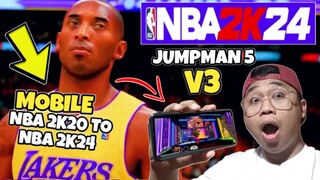 Download Nba 2k24 Jumpman 5 V3 For Android Mobile