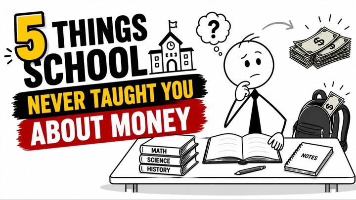 学校从没教过你的5个金钱知识｜5 Things School Never Taught You About Money