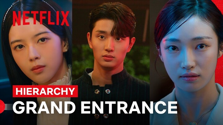 Kim Jae-won and Roh Jeong-eui Arrive at a Party in Style | Hierarchy | Netflix Philippines