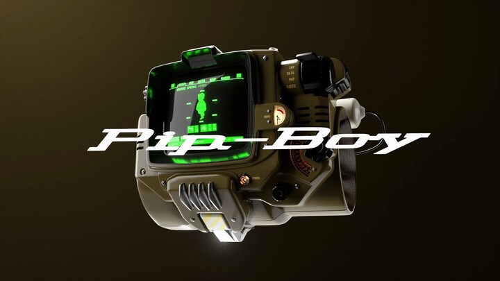 Iklan Pip-Boy animasi 3D Fallout