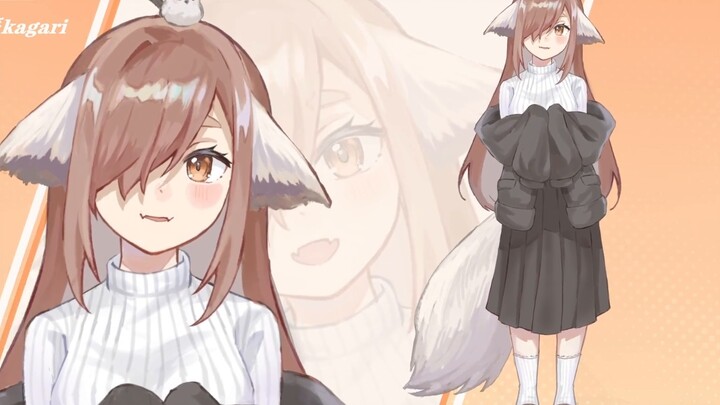 【Live2d model display】Hey hey! The Tibetan fox is coming!!