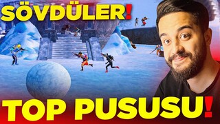 YENİ MODDA TOP OLUP RAKİPLERİN İÇİNE SIZDIK! AŞIRI EĞLENCELİ KARTOPU PUSUSU! PUBG Mobile