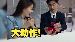 The moment I opened the box, I burst into tears!