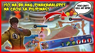 Kahit nasa Base ka Papatayin Ka! Top 1 PH Chou - Mobile Legends - MLBB