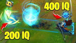 10 Minutes of 200 IQ vs 400 IQ WILD RIFT CLIPS - League of Legends Wild Rift