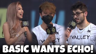 BASIC WANTS TO MEET HIS BEST FRIEND YAWI IN ECHO… 🤯