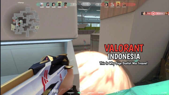 This Is Why Sage Duelist Was Insane! | Valorant - INDONESIA