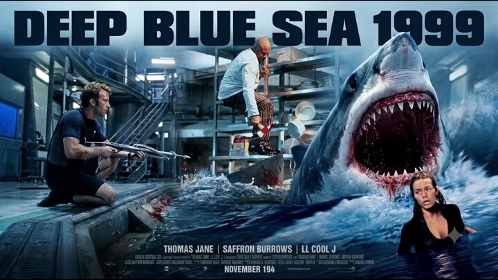 SINOPSIS REVIEW FILM DEEP BLUE SEA (1999)