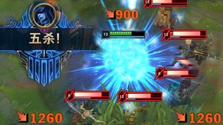 Có rất nhiều pentakill, nhưng đây là lần đầu tiên tôi thấy một pentakill vô lý như vậy.