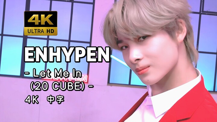 【4K 中字】情人节～想要做你男友的小吸血鬼 ENHYPEN - Let Me In (20 CUBE) 201223 舞蹈版MV (Holiday ver.)