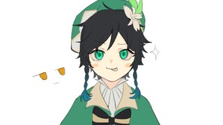 【原神|帝诗】“惊不惊喜？意不意外？”