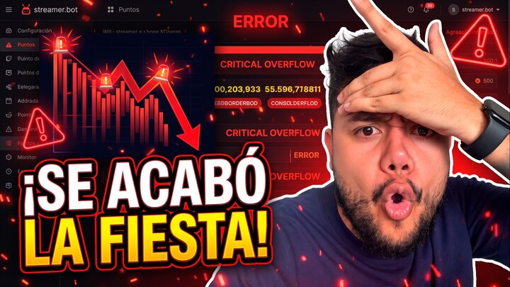Rompieron la economía del canal y tuve que nerfearlos