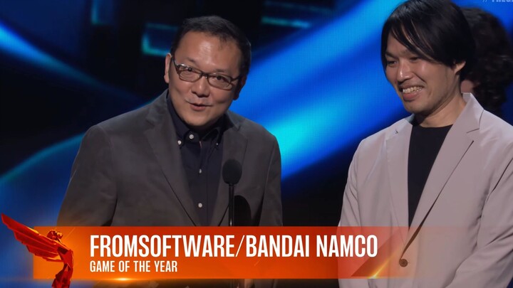 TGA Game of the Year: “Elden Ring”!!! Congratulations to FromSoftware for being crowned a legend!