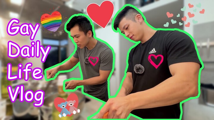 Gay Couple Life Vlog ❤️ Dinner Prep 💕 A SLICE OF LIFE