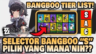 BANGBOO YANG WAJIB DIAMBIL??! S-Rank Bangboo Tier-List!! 🤔 | Zenless Zone Zero