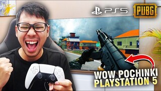 JADI BEGINI POCHINKI DI PS5! KEREN ABIS GRAFIKNYA! MUSUHNYA JUGA JAGO! - PUBG MOBILE