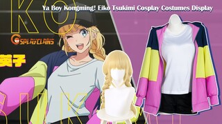 Ya Boy Kongming! Eiko Tsukimi Cosplay Costume Display