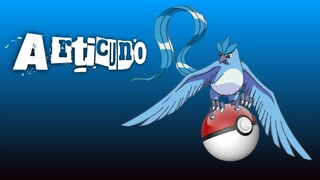 Pokemon Fire Red - Catching Articuno Using Pokeballs (GBA)