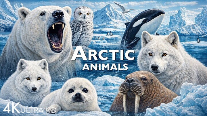 Apex Predators That Rule The Arctic National Geographic Documentary 4K (1080P_HD)