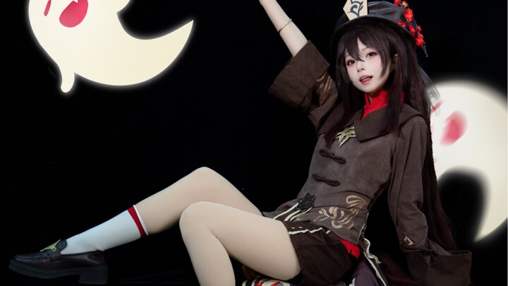 Cosplay Hu Tao Genshin Impact, akhirnya ada cosplay karakter favoritku, sangat senang
