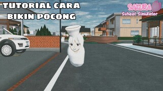 tutorial cara bikin pocong Sakura school simulator