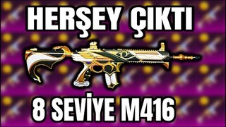 İLK 8 SEVİYE M416 GELDİ | HERŞEY ÇIKTI | İMPARATOR İHTİŞAMI 8 SEVİYE M416 | PUBG MOBILE