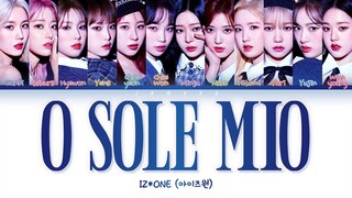 IZ*ONE (아이즈원) - O Sole Mio (오솔레미오) [Color Coded Lyrics/Han/Rom/Eng/가사]
