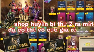 Free fire| bất ngờ garena cho ra shop huyền bí thứ 2 trong tháng đã có thẻ vô cực giá siêu rẻ