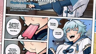 原神肌肉膨胀漫画