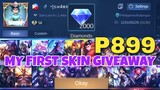 FIRST EPIC SKIN GIVEAWAY By SharShooter|CHOU  FREESTYLE MONTAGE|MLBB