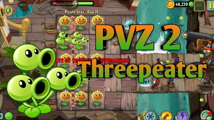 PVZ 2, Threepeater