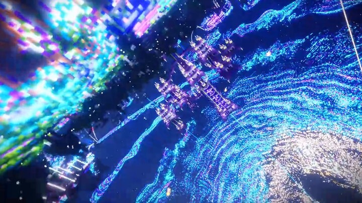 [MC Architecture] Top-notch secondary creation! Fantasy World: It took 216,000 seconds to complete t