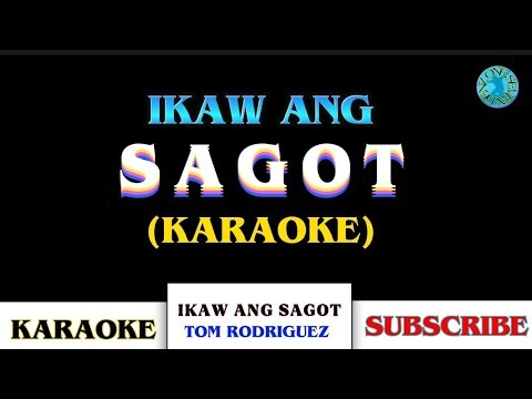 IKAW ANG SAGOT (HD KARAOKE) - TOM RODRIGUEZ #karaoke #denzoneseven #ikawangsagot #tomrodriguez #opm