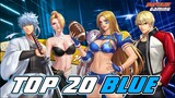 Top 20 BLUE ELEMENT Fighters in King of Fighters All Star | KOF Tier List Global Server