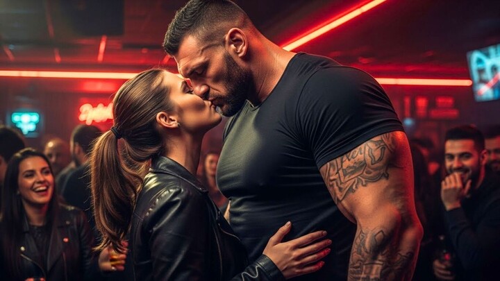 She Was Dared to Kiss the Most Serious Man in the Bar — She Did, Unaware He Was a Mafia Boss