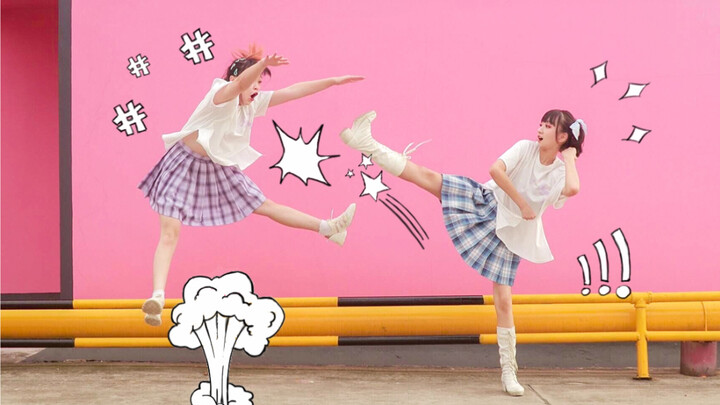 It’s an insanely hilarious, goofy anime dance you’ve never seen before—two more have gone wild! [Xi 