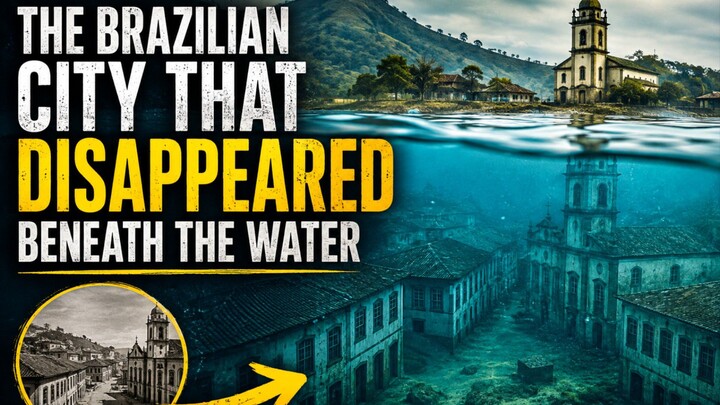 The Brazilian City That Vanished Beneath the Water 🌊🏚️