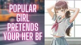 {ASMR Roleplay} Popular Girl Pretends You’re Her Boyfriend