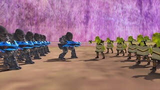 Halo 2 Craig VS. Shrek