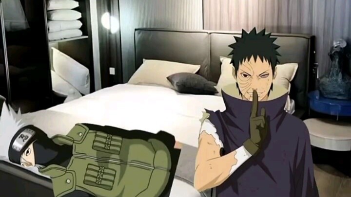 Born Obito, Kakashi actually ate it all