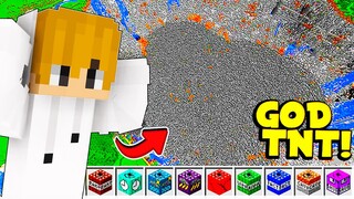 Testing GOD TNTs In Minecraft !!!!! (Tagalog)