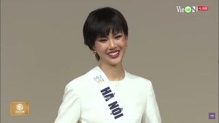 Lệ Nam và Quỳnh Hoa trả lời ứng xử Hoa Hậu Hoàn Vũ Việt Nam 2022 Miss Universe Vietnam 2022