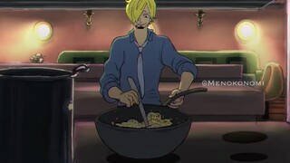 Sanji's birthday celebration animation video drawn by artist rashad, starring the Straw Hat Crew, so